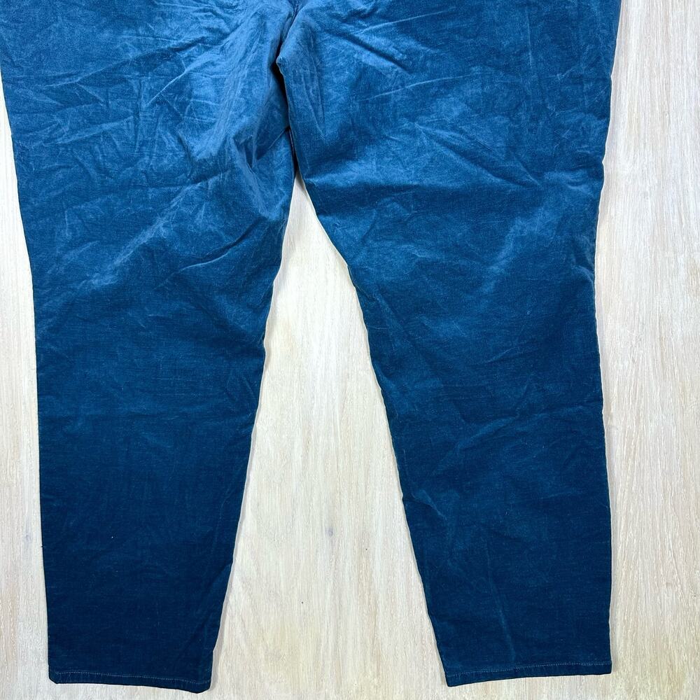 NYDJ Blueberry Fields Ami Skinny Velvet Lift Tuck Casual Jeans Pants Plus 24W - Picture 8 of 16